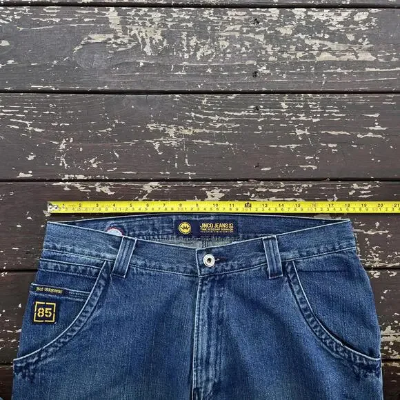 (36x34) Vintage 90s Y2K JNCO Jeans Urbanomiks Baggy Skater - Picture 5 of 8